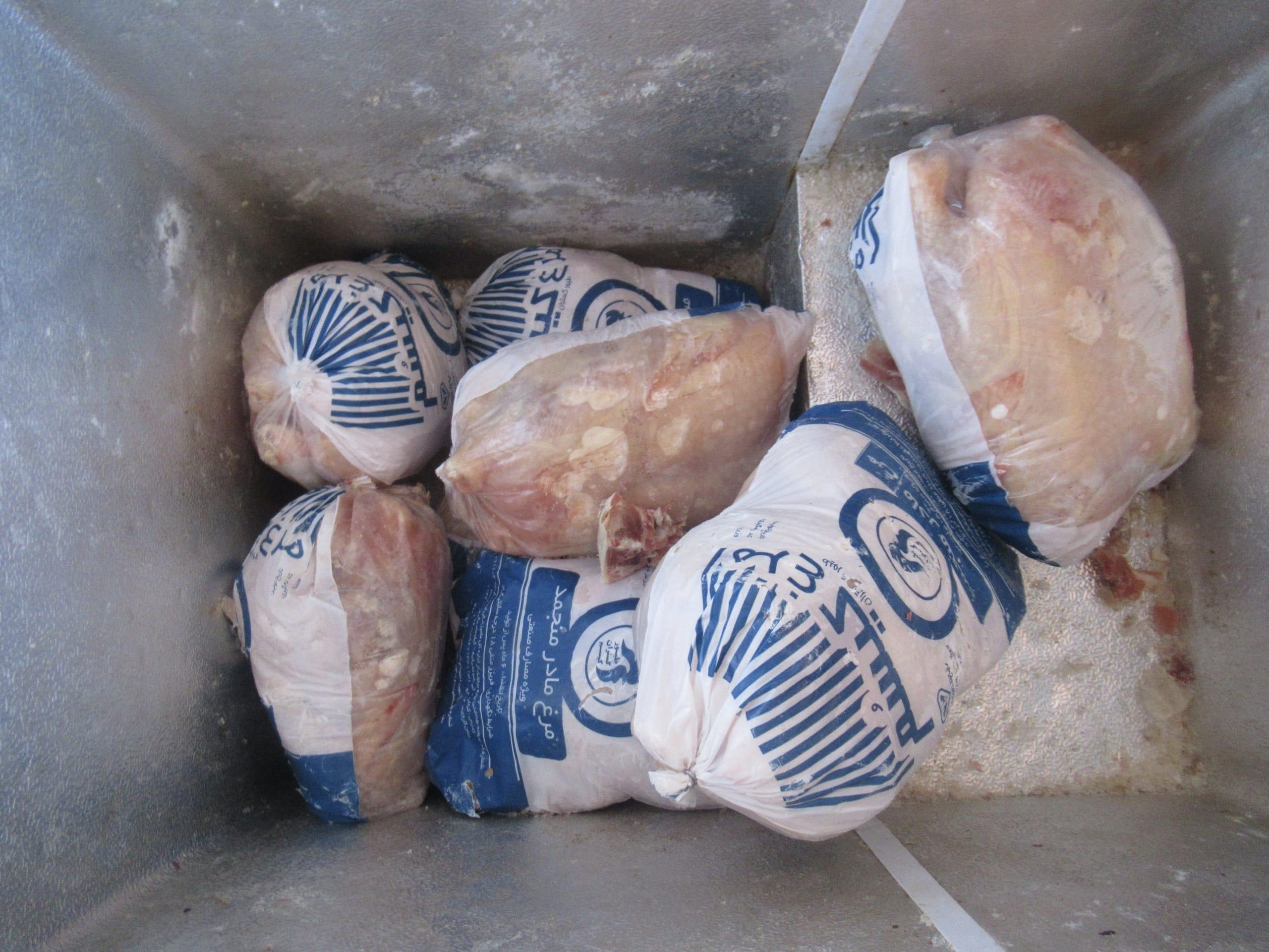 Properly packed, stored and frozen chicken meat. Like this, the quality of the product stays high and the expiry date is extended drastically.